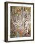 Jesus and St. Peter, Detail from Jesus Washing the Feet of the Apostle-null-Framed Giclee Print