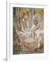 Jesus and St. Peter, Detail from Jesus Washing the Feet of the Apostle-null-Framed Giclee Print