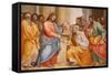 Jesus and St. Peter, Santa Maria in Traspontina Church, Rome, Lazio, Italy, Europe-Godong-Framed Stretched Canvas