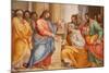 Jesus and St. Peter, Santa Maria in Traspontina Church, Rome, Lazio, Italy, Europe-Godong-Mounted Photographic Print