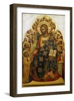 Jesus and St Peter-Lorenzo Veneziano-Framed Giclee Print