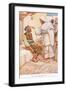 Jesus and the Blind Man-Arthur A. Dixon-Framed Giclee Print