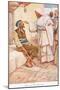Jesus and the Blind Man-Arthur A. Dixon-Mounted Giclee Print