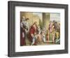 Jesus and the Little Children-English School-Framed Giclee Print