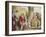 Jesus and the Little Children-English School-Framed Giclee Print