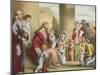 Jesus and the Little Children-English School-Mounted Giclee Print