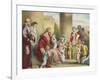 Jesus and the Little Children-English School-Framed Giclee Print