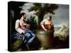 Jesus and the Samaritan Woman-Alonso Cano-Stretched Canvas