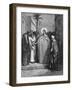 Jesus and the tribute money-Gustave Dore-Framed Giclee Print