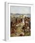 Jesus and the twelve apostles - Bible-William Brassey Hole-Framed Giclee Print