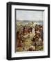 Jesus and the twelve apostles - Bible-William Brassey Hole-Framed Giclee Print