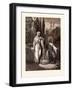 Jesus and the Woman of Samaria-Gustave Dore-Framed Giclee Print