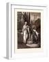 Jesus and the Woman of Samaria-Gustave Dore-Framed Giclee Print