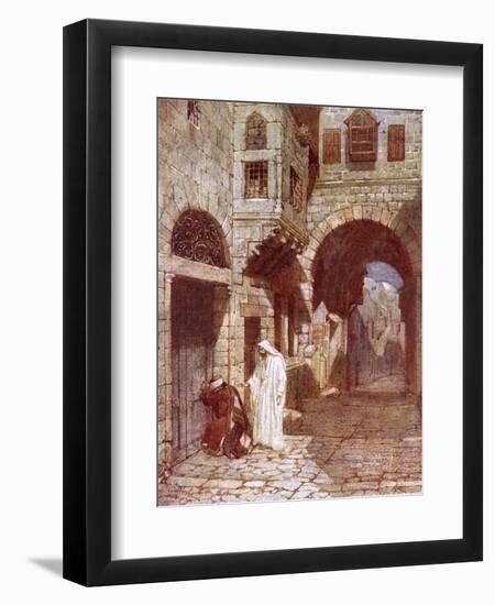 Jesus Appearing to Simon Peter-William Brassey Hole-Framed Giclee Print