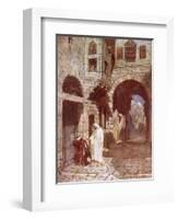 Jesus Appearing to Simon Peter-William Brassey Hole-Framed Giclee Print