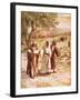 Jesus Appearing to Two Disciples on the Road to Emmaus-William Brassey Hole-Framed Giclee Print