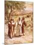 Jesus Appearing to Two Disciples on the Road to Emmaus-William Brassey Hole-Mounted Giclee Print