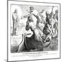 Jesus appears to his disciples, Gospel of John-Julius Schnorr von Carolsfeld-Mounted Giclee Print