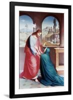 Jesus Appears to His Mother-Gebhard Flatz-Framed Giclee Print