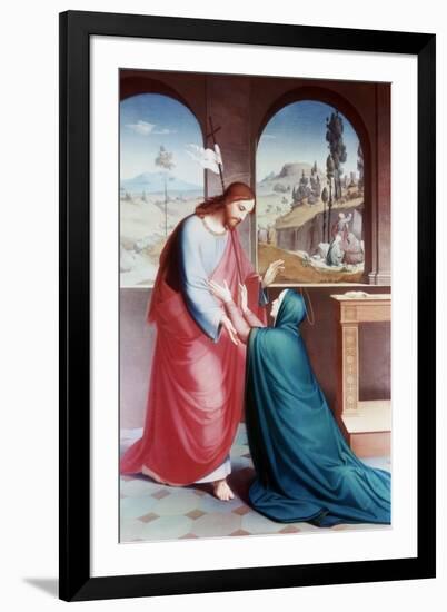 Jesus Appears to His Mother-Gebhard Flatz-Framed Giclee Print