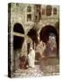 Jesus appears to Peter - Bible-William Brassey Hole-Stretched Canvas