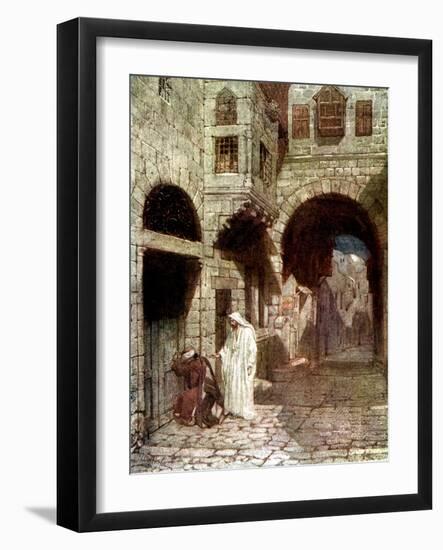 Jesus appears to Peter - Bible-William Brassey Hole-Framed Giclee Print