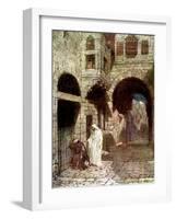 Jesus appears to Peter - Bible-William Brassey Hole-Framed Giclee Print