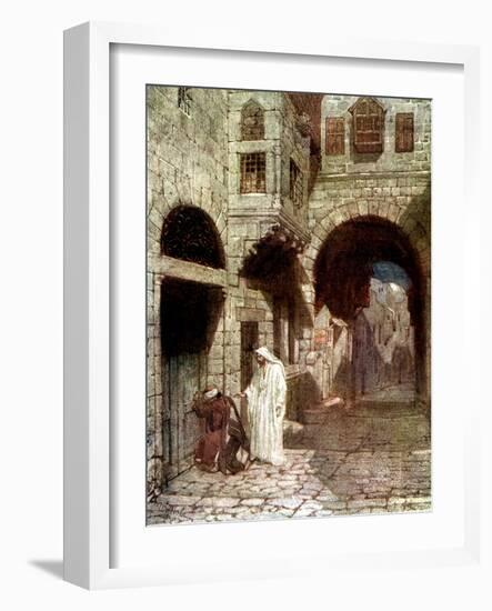 Jesus appears to Peter - Bible-William Brassey Hole-Framed Giclee Print