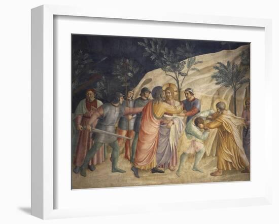 Jesus' Arrest and Judas' Kiss-Giovanni Da Fiesole-Framed Giclee Print