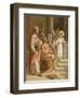 Jesus, as a Boy, in the Temple-John Lawson-Framed Giclee Print