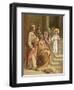 Jesus, as a Boy, in the Temple-John Lawson-Framed Giclee Print