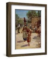 Jesus as a young boy - Bible-William Brassey Hole-Framed Giclee Print