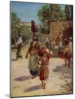 Jesus as a young boy - Bible-William Brassey Hole-Mounted Giclee Print