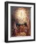 Jesus Ascending into Heaven-William Brassey Hole-Framed Premium Giclee Print