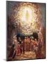Jesus Ascending into Heaven-William Brassey Hole-Mounted Premium Giclee Print