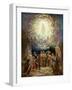 Jesus ascends to heaven - Bible-William Brassey Hole-Framed Giclee Print