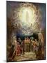 Jesus ascends to heaven - Bible-William Brassey Hole-Mounted Giclee Print