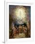 Jesus ascends to heaven - Bible-William Brassey Hole-Framed Giclee Print