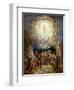 Jesus ascends to heaven - Bible-William Brassey Hole-Framed Giclee Print