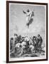 Jesus Ascends to Heaven-null-Framed Art Print