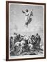 Jesus Ascends to Heaven-null-Framed Art Print