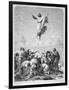 Jesus Ascends to Heaven-null-Framed Art Print