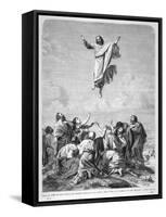 Jesus Ascends to Heaven-null-Framed Stretched Canvas