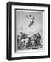 Jesus Ascends to Heaven-null-Framed Art Print