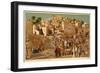 Jesus at Bethany: passing through the villages - Bible-James Jacques Joseph Tissot-Framed Giclee Print