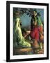 Jesus at Jacob's Well-John Millar Watt-Framed Giclee Print