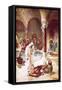 Jesus at the Pool of Bethseda-William Brassey Hole-Framed Stretched Canvas