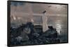 Jesus at the Sea of Galilee' (Sketch), 1909, Oil on canvas, 61 x 87 cm-ANTONIO MUÑOZ DEGRAIN-Framed Poster