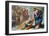 Jesus at the Sea-Luca Giordano-Framed Giclee Print