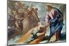 Jesus at the Sea-Luca Giordano-Mounted Giclee Print